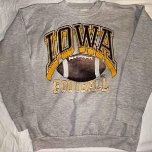 Medium Iowa Football Crewneck sweatshirt
